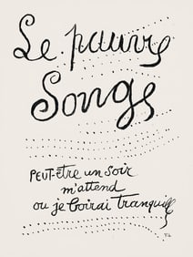 Fernand Leger, Composition (Saphire 24-38), Les Illuminations, Limited Edition Lithograph