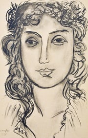 Henri Matisse, Mademoiselle P.C., Portraits par Henri Matisse, Limited Edition Heliogravure