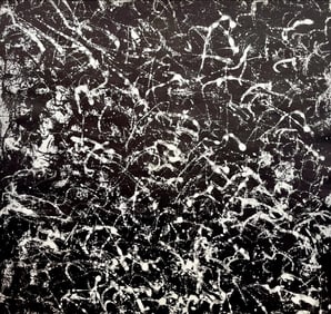 Francois Fiedler, Composition, Derriere le miroir, Limited Edition Lithograph