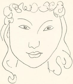 Henri Matisse, Composition (Duthuit No. 17), Pierre a feu, Les Miroirs profonds, Limited Edition