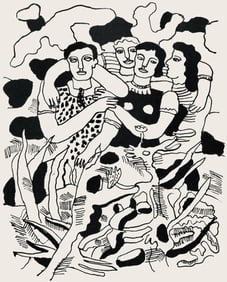 Fernand Leger, Composition, Cirque, Lithographies Originales, Limited Edition Lithograph
