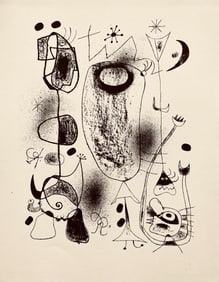 Joan Miro, Composition, The Prints of Joan Miro, Limited Edition Etching