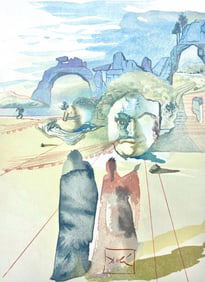 Salvador Dali, Fegefeuer XX (Michler/Lopsinger 1039-1138; Field 189-200), Die Gottliche Komodie,