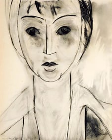 Henri Matisse, Madame Josette Gris, Portraits par Henri Matisse, Limited Edition Heliogravure