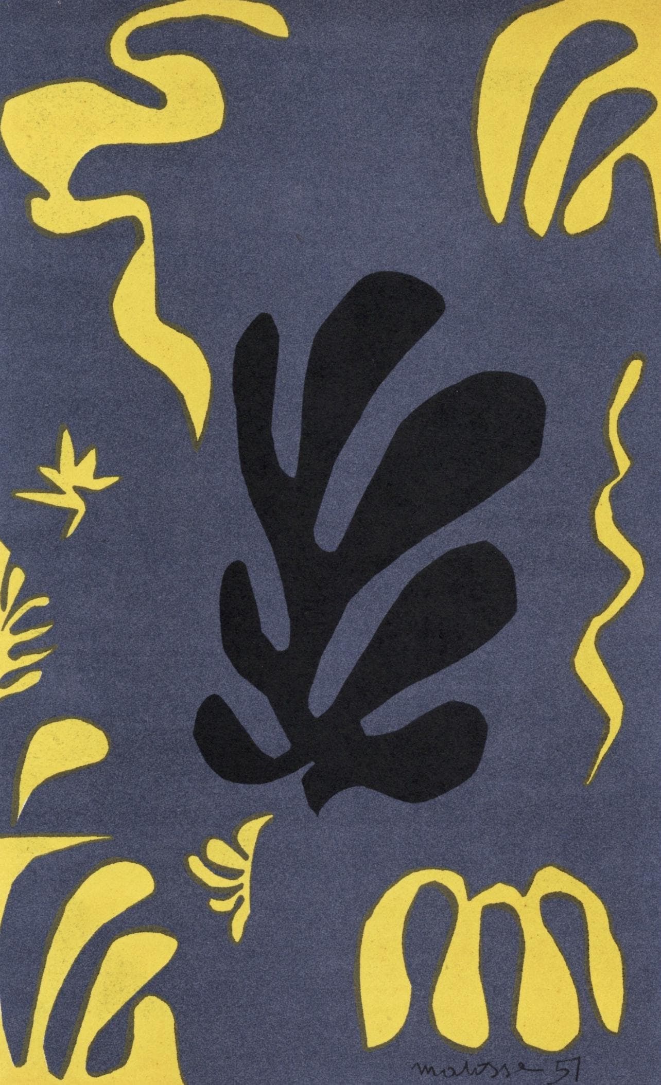 Henri Matisse, Decoupage, XXe siecle, Limited Edition Lithograph (1 of 4)