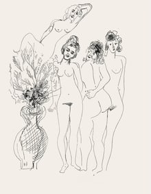 Marc Chagall, Composition, Suite Provinciale avec 92 dessins inedits de Marc Chagall, Limited