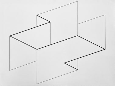 Josef Albers, Composition, Josef Albers Zeichnungen Drawings, Limited Edition Lithograph