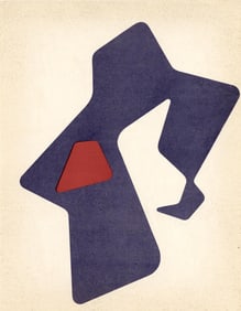 Hans Jean Arp, Heaume (Arntz 326), XXe siecle, Limited Edition Lithograph