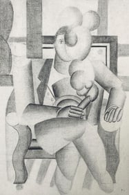 Fernand Leger, Composition, Contrastes, Limited Edition Lithograph