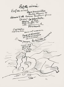 Fernand Leger, Composition (Saphire 24-38), Les Illuminations, Limited Edition Lithograph