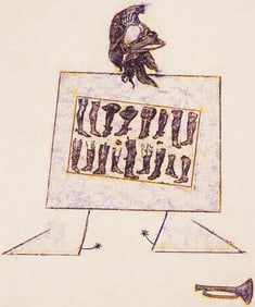 Max Ernst, Composition (Spies/Leppien 218), La Ballade du Soldat, Limited Edition Lithograph