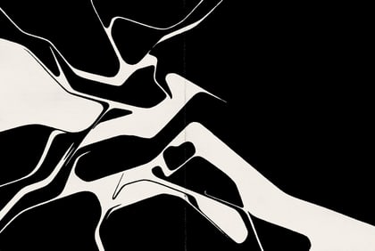 Pablo Palazuelo, Composition, Derriere le miroir, Limited Edition Lithograph