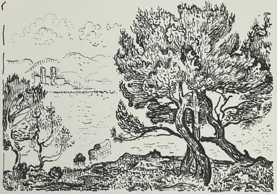 Paul Signac, Antibes, Signac Dessins, Limited Edition Lithograph