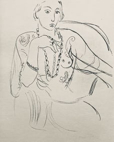 Henri Matisse, Composition (Dutel 3), Dessins de Henri-Matisse, Limited Edition Lithograph