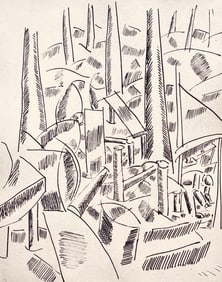 Fernand Leger, Le Sapeur, Dessins de Guerre 1915-16, Limited Edition Lithograph