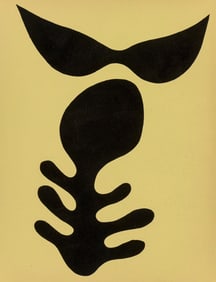 Hans Jean Arp, Moustaches et Squelete, XXe siecle, Limited Edition Lithograph