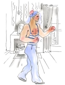 Jean Cocteau, Composition, Le Livre Blanc, Limited Edition Lithograph