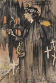 Pablo Picasso, Composition, Les Bleus de Barcelone, Limited Edition Lithograph