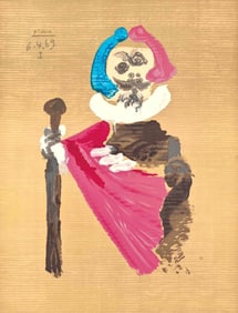 Pablo Picasso, Composition (Orozco 207-261), Vingt-Neuf Portraits Imaginaires, Limited Edition