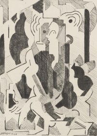 Albert Gleizes, Composition, Du cubisme, Limited Edition Etching