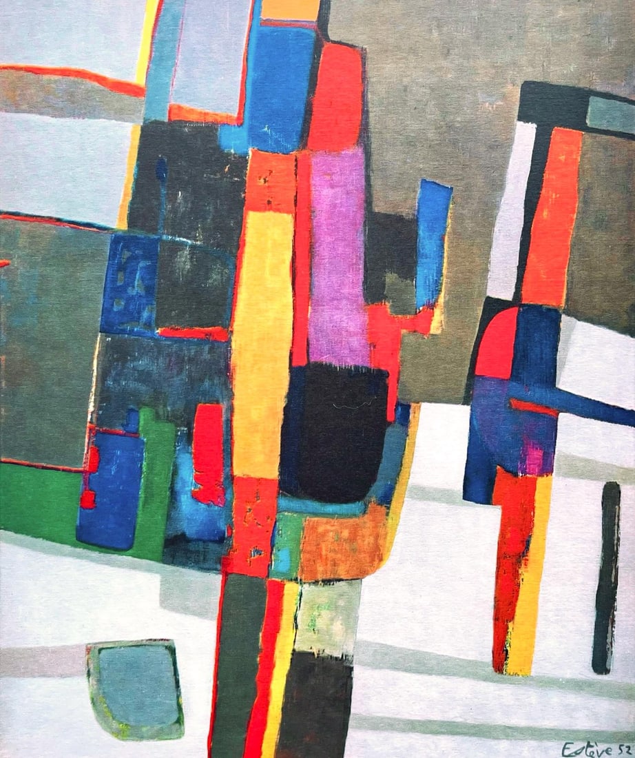 Maurice Esteve, Neige, Maurice Esteve, Peintres d'aujourd'hui, Limited Edition Heliogravure (1 of 4)