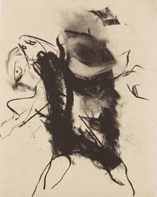 Willem de Kooning, Composition, Poems, Limited Edition Lithograph