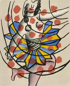 Fernand Leger, Composition, Cirque, Lithographies Originales, Limited Edition Lithograph