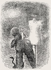 Rene Magritte, Composition, Les chants de Maldoror, Limited Edition Lithograph