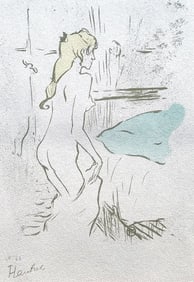 Henri de Toulouse-Lautrec, Etude de femme, TLautrec, Philadelphia Museum of Art, Limited Edition
