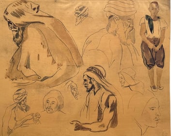 Eugene Delacroix, Composition, Trente et un Dessins et Aquarelles du Maroc, Limited Edition