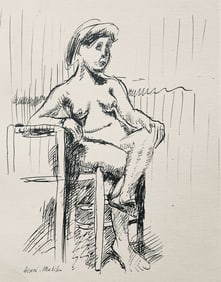 Henri Matisse, Composition (Dutel 3), Dessins de Henri-Matisse, Limited Edition Lithograph