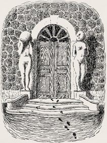 Rene Magritte, Composition, Les chants de Maldoror, Limited Edition Lithograph