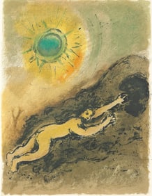 Marc Chagall, Sisyphos, Homer, Die Odyssee, Limited Edition Lithograph