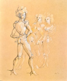 Leonor Fini, Composition, Fruits de la Passion, XXe siecle, Limited Edition Heliogravure