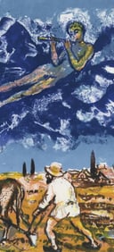 Walter Spitzer, Composition, L'Odyssee, Limited Edition Lithograph