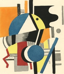 Fernand Leger, Composition, L'Art Cubiste, Theories et Realistions, Limited Edition Lithograph