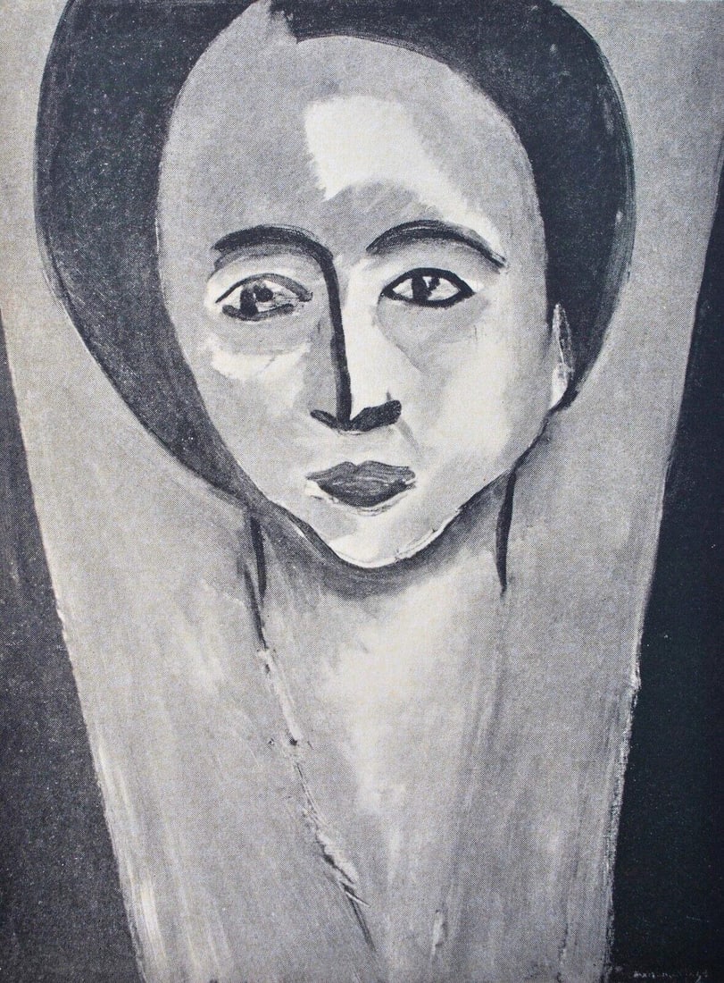 Henri Matisse, Madame Sarah Stein, Portraits par Henri Matisse, Limited Edition Heliogravure (1 of 4)