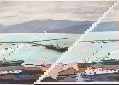 Albert Marquet, Composition, Presence de Marquet, Limited Edition Lithograph