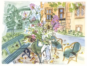 Raoul Dufy, Notre maison de Montsaunes, Vacances forcees