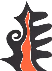 Alexander Calder, Composition, Derriere le miroir, Limited Edition Lithograph