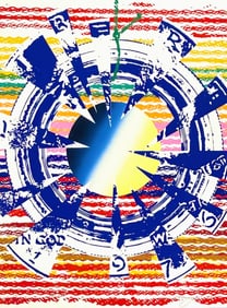 James Rosenquist, Miles (Glenn 88), America: The Third Century, Limited Edition Silkscreen