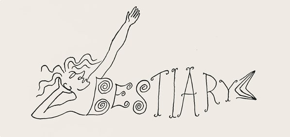 Alexander Calder, Composition, A Bestiary, Limited Edition Letterpress Print