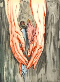 Salvador Dali, L'Enfer XVI (Michler/Lopsinger 1039-1138; Field 189-200), La Divine Comedie, Limited