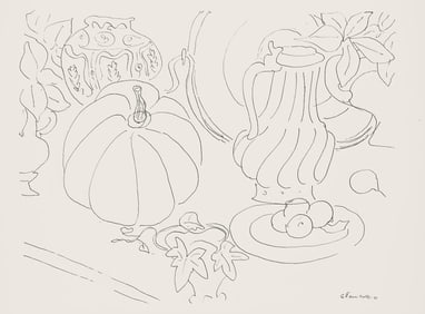 Henri Matisse, Serie G, var. 5 (Duthuit 9), Henri Matisse, Dessins, Themes et variations, Limited