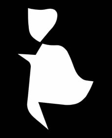 Victor Vasarely, Composition, Etres ou Fantomes, Limited Edition Heliogravure