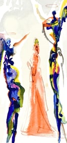 Salvador Dali, Le Paradis XXVII (Michler/Lopsinger 1039-1138; Field 189-200), La Divine Comedie,