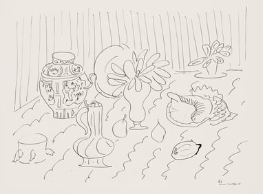 Henri Matisse, Serie G, var. 1 (Duthuit 9), Henri Matisse, Dessins, Themes et variations, Limited