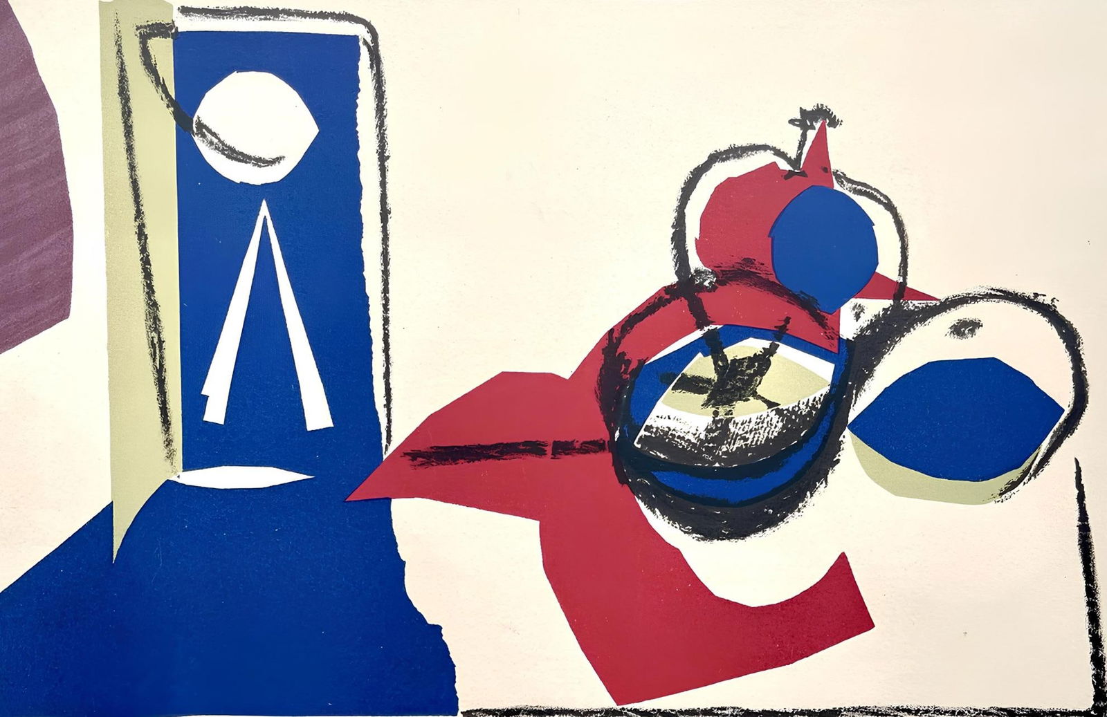 Pablo Picasso, Composition (Cramer 88), Dans l'Atelier de Picasso, Limited Edition Lithograph (1 of 4)