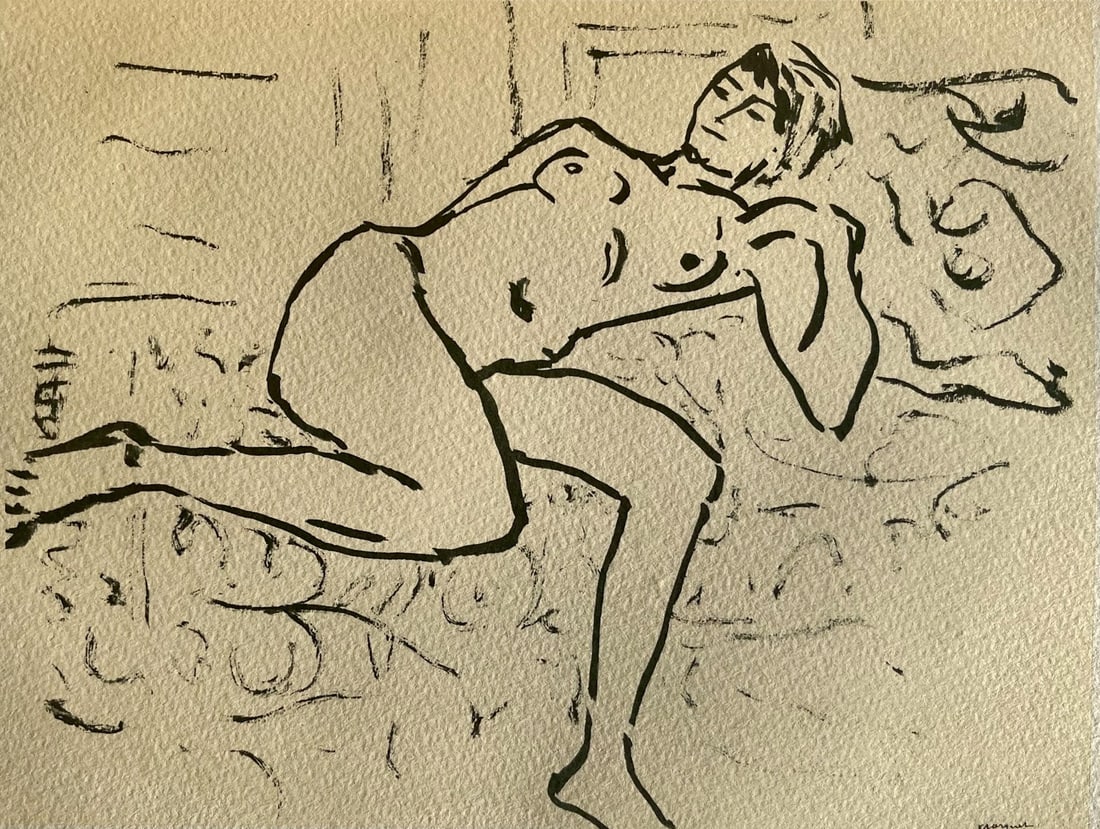 Albert Marquet, Nu., Marquet, Limited Edition Lithograph (1 of 4)