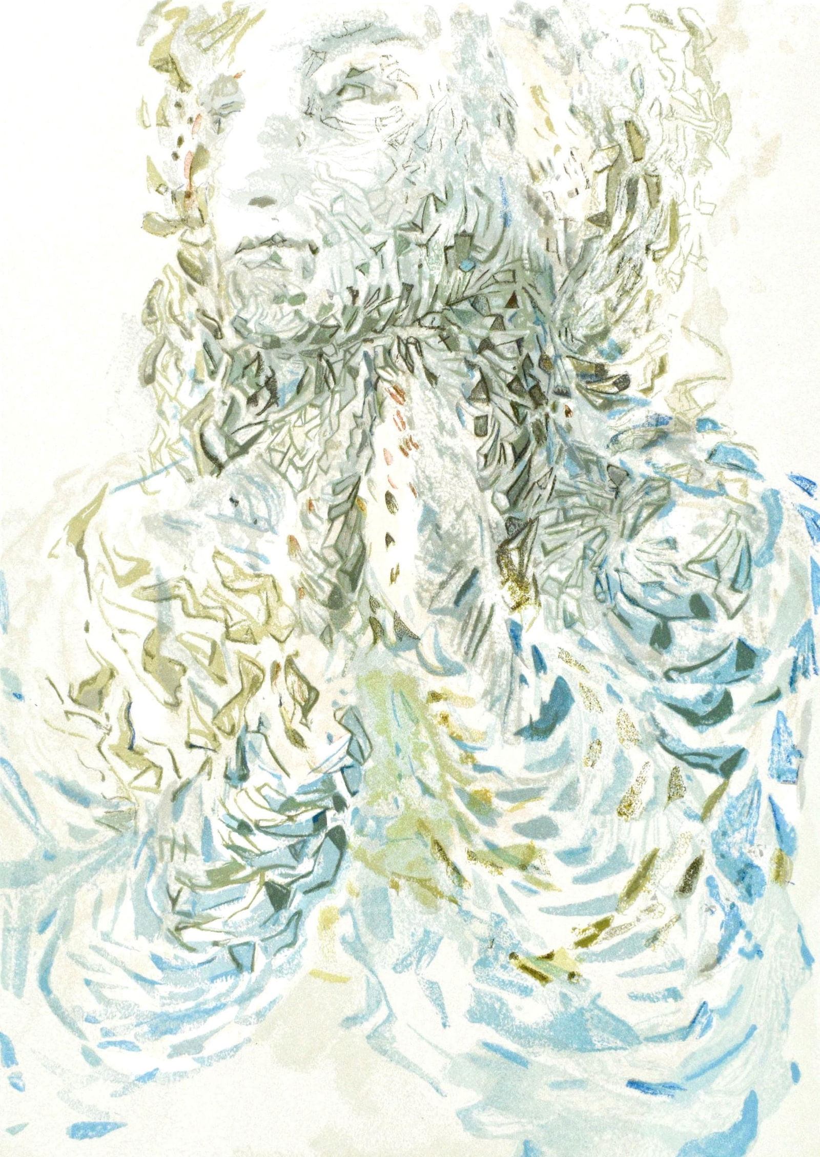 Salvador Dali, Le Paradis XVII (Michler/Lopsinger 1039-1138; Field 189-200), La Divine Comedie, (1 of 4)